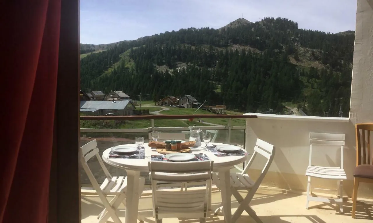 Chaleureux 3 Pieces 50M² Plein Sud Avec Grande Terrasse Au Pied Des Pistes A Isola 2000 Apartment